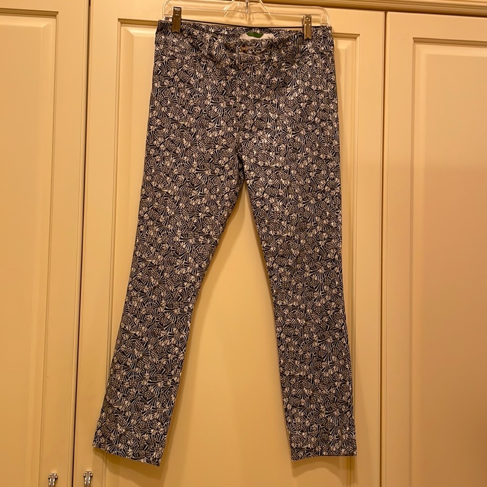 Anthropologie pineapple print pant